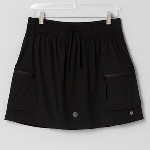 apana black athletic skirt